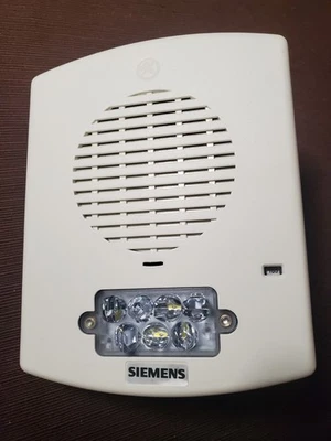 Siemens SL2FSSWR-F, Siemens (SL2FSSWR-F) Sounder-Strobe Wall Red Fire