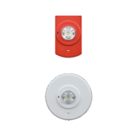 Siemens (SL2SPBB-RS) Back Box, Wall Mount, Red, No Strobe, No Lettering