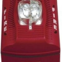System Sensor (SPSRHK) Speaker/Strobe, Wall, High-Candela..135, 150, 177, 185 Red