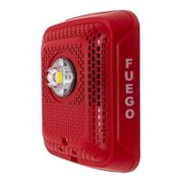 System Sensor (SPSRL-P) Wall Speaker Strobe, Red, No Marking