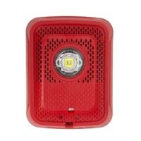 System Sensor (SPSRLED-P) Speaker Strobe Led Red, Wall, Plain