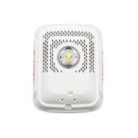 System Sensor (SPSWLED-CLR-ALERT) L-Series Indoor Speaker Wall-Mounted Led Strobe, "Alert", White
