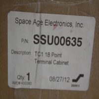 Space Age (SSU01658C) Ace/F Ace Accessory Cabinet Custom Black Cat 30 Lock 23.75 X 30.75 X 5.55