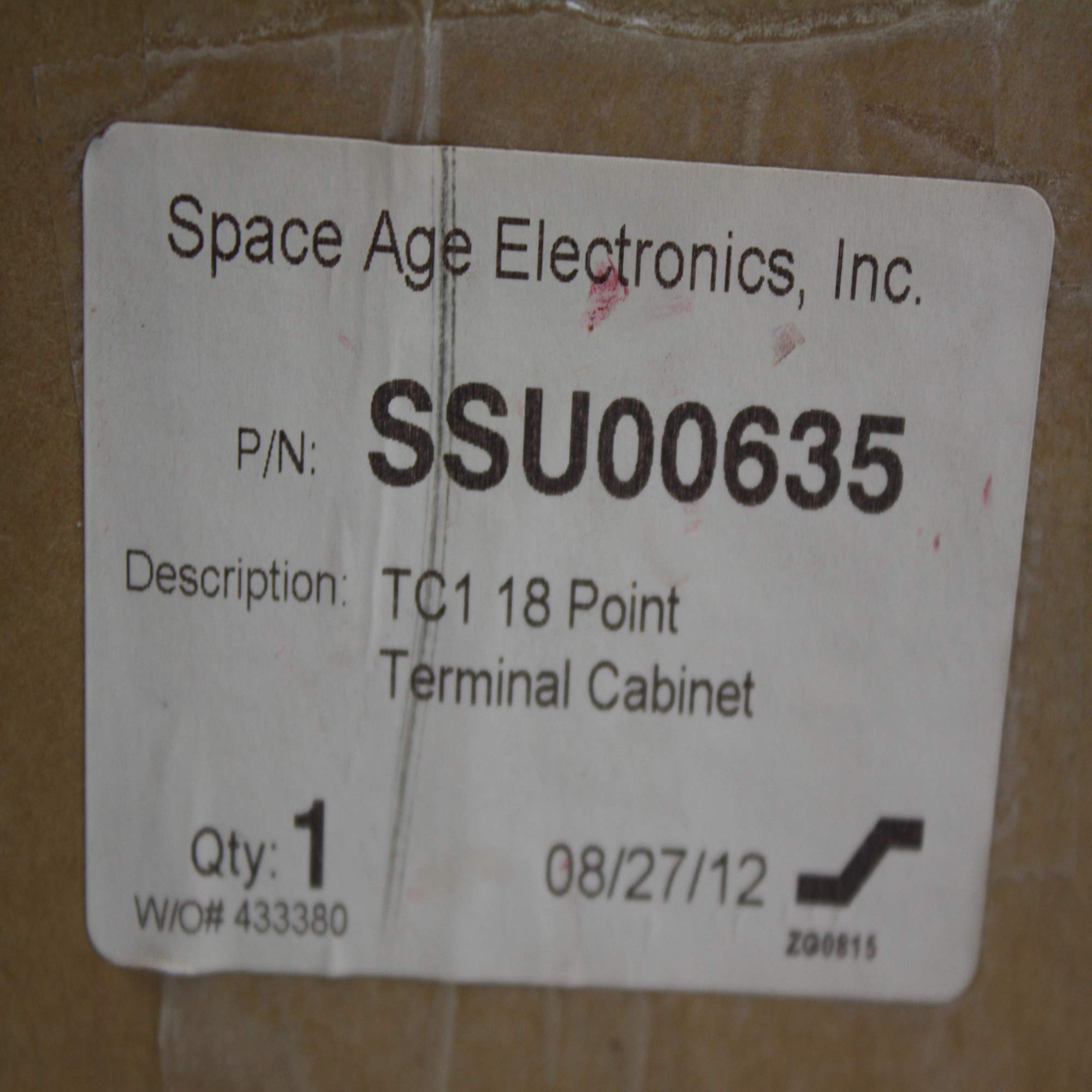 Space Age SSU01658C, Space Age (SSU01658C) Ace/F Ace Accessory Cabinet Custom Black Cat 30 Lock 23.75 X 30.75 X 5.55