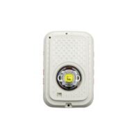 System Sensor (SWLED-P) Led Strobe; Wall-Mount, White, No Lettering, 2-Wire