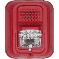 System Sensor CHSRLED L-Series Chime Strobe Red LED Wall Mount