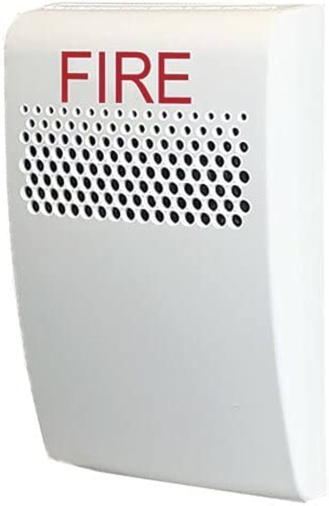 Edwards WGAWF, Edwards (WGAWF) Outdoor Horn, White, Fire Marking