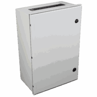 STI ES2316BR Fiberglass Box w/ mounting plate, cable bushes, and key lock
