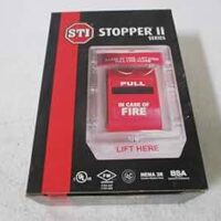STI STI-1100CR Stopper II w/Horn Fl Mt - red horn housing