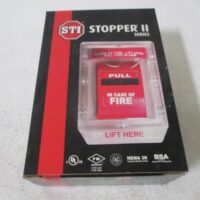 STI STI-1100NR Stopper II w/Horn Fl Mt - red horn housing