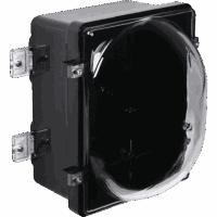 STI STI-1221A4X-WD Strobe Damage Stopper w/Enc Bkbx, 4" Deep NEMA 4X; Washdown Environments