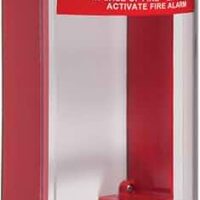 STI STI-14230FR Universal Stopper Low Profile Cover w/Spacer, Horn, Relay, Red Housing, Fire Label