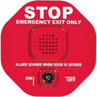 STI STI-6400WIR9 Wireless Exit Stopper Multifunction Door Alarm w/Single Slave Receiver