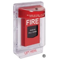 STI STI-7511D Polycarbonate Enclosure w/Open Conduit Bkbx, Surface Mt Apps & Exterior Thumb Lock