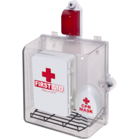 STI STI-7531MED Polycarbonate Cabinet with Wire Shelf & Thumb Lock