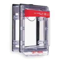 STI STI-7533MED Polycarbonate Cabinet with Wire Shelf, Siren Alarm & Thumb Lock