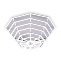 STI STI-9604 Steel Web Stopper for Mini Smoke Detectors, Fl Mt