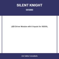 Silent Knight (005880) Led Driver Module With 8 Inputs, For Use With 5820Xl