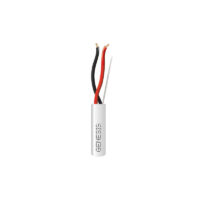 Genesis (21145501) 18/2 stranded; security & control, riser, unshielded; white; 500 pu