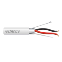 Genesis (32141112) 18/2 stranded shielded; security & control, plenum, shielded; natural;