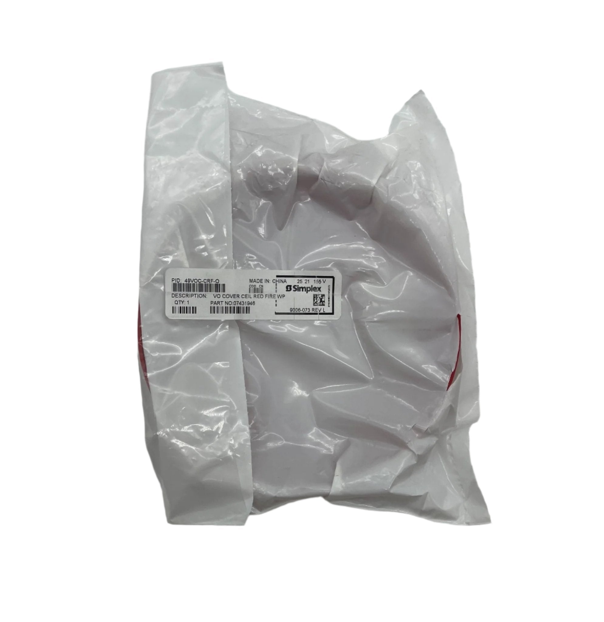 Simplex 49VOC-CRF-O, Simplex (49VOC-CRF-O) Vo cover ceil red fire wp