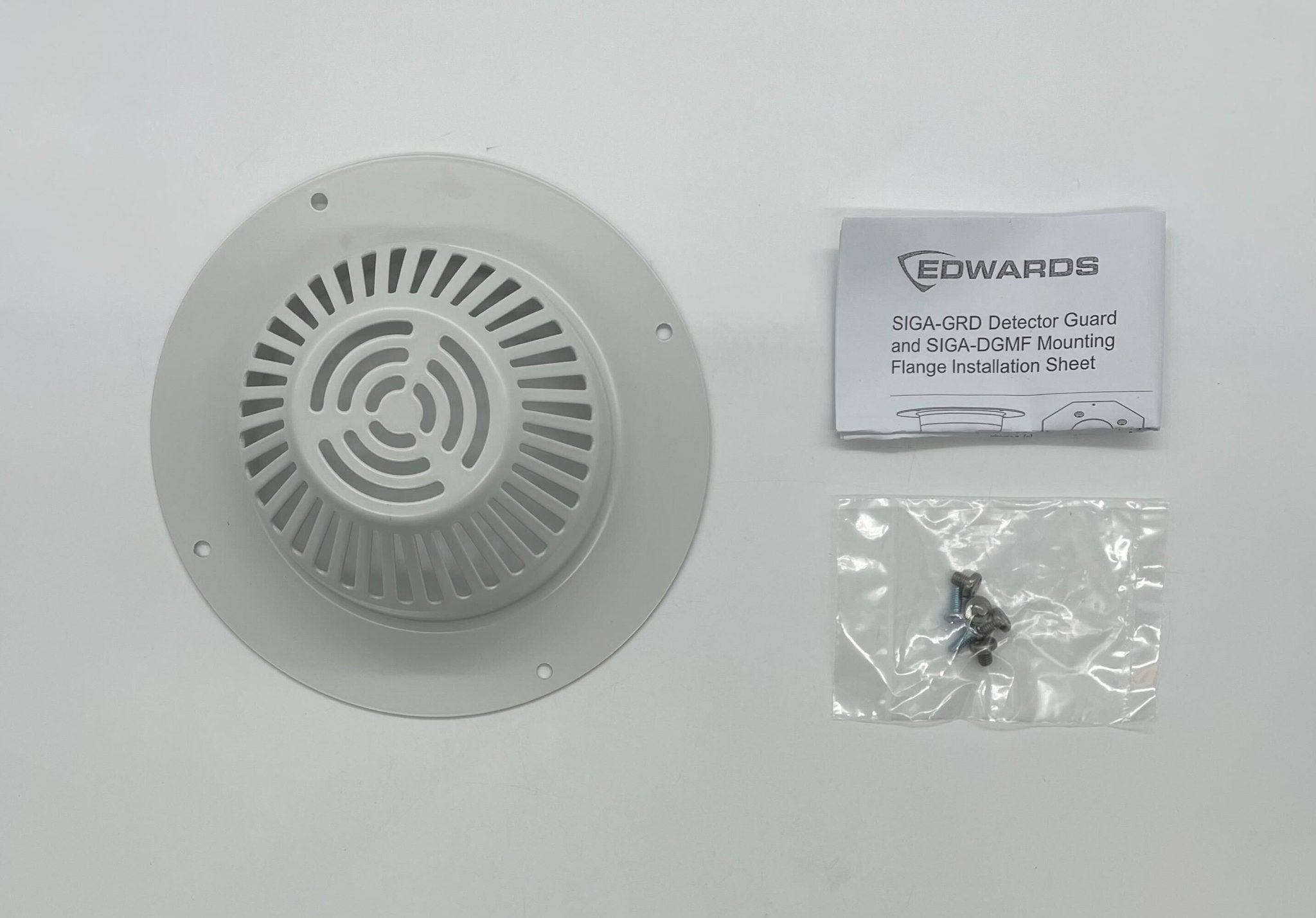 Edwards SIGA-GRD, Edwards (SIGA-GRD) Smoke detector guard for compatible 3rd generation signature detectors.
