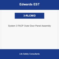 Edwards (3-RLCM/D) Edwards est 3-rlcm/d system-3 series facp outer door panel assembly
