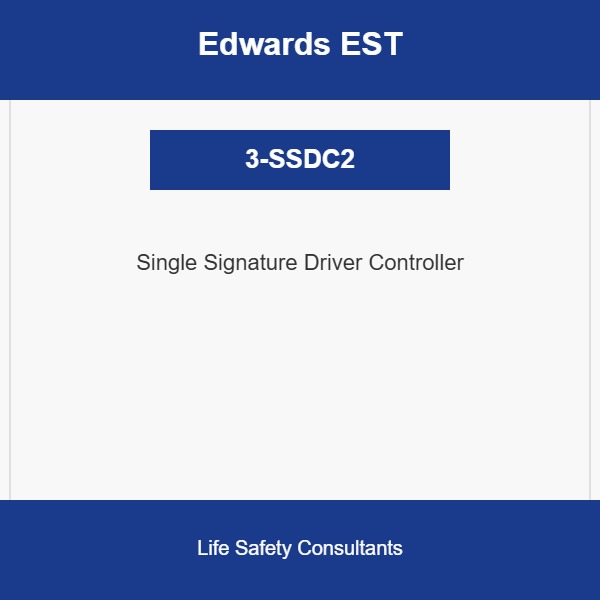 Edwards 3-SSDC2, Edwards (3-SSDC2) Edwards sgle signature driver controller (replace: 3-ssdc1)