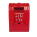 edwards 270-spo pull station, EDWARDS (270-SPO) Pull Station, Noncoded, Break Glass, Met