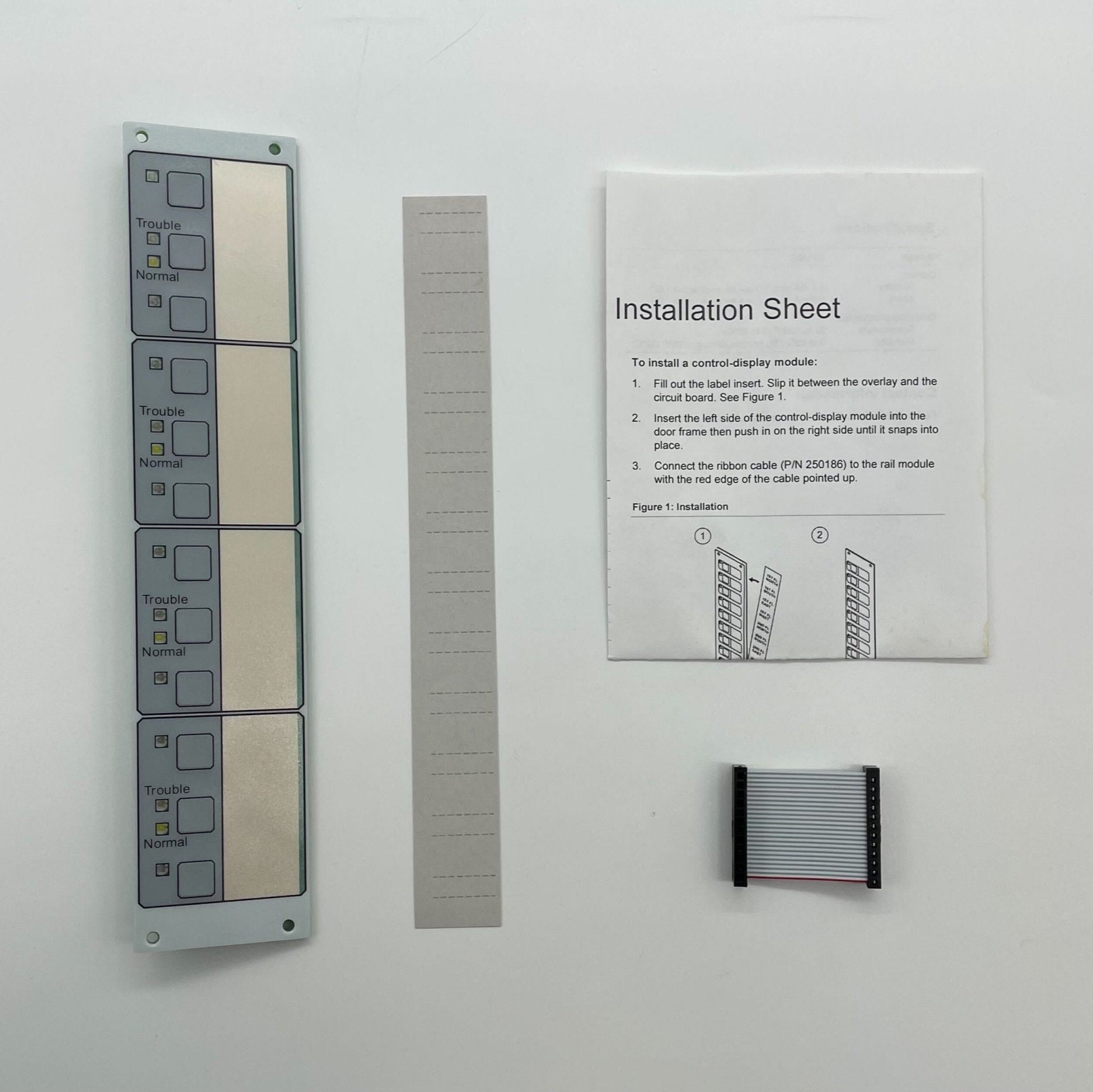 Edwards 3-4/3SGYWR, EDWARDS (3-4/3SGYWR) Control Display Module..12 switches in f