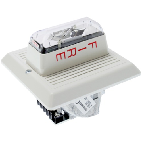 Edwards 757-8A-TW, EDWARDS (757-8A-TW) 110 cd Temporal Horn/Strobe – 24 Vdc, WH