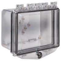 STI STI-7510A Polycarbonate Enclosure w/Enc Deep Bkbx