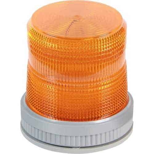 Edwards 105FINHA-N5, Edwards (105FINHA-N5) 105 Flashing Beacon, 120 Vac, Halogen Lamp, 4-1/2 In Dia, Panel Mount
