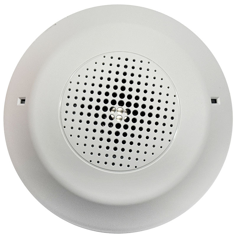 Edwards GCAWN, Edwards (GCAWN) Ceiling Horn, White, No Marking. Grsw-10 Room Side Wiring Plate Required