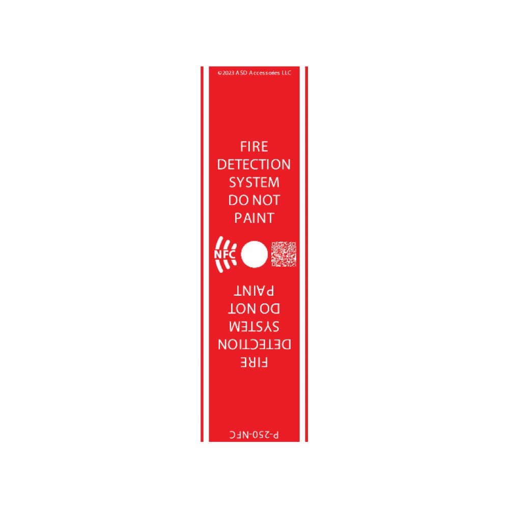 Space Age ASD-P-250-NFC, Space Age (ASD-P-250-NFC) Smartpoint Series Sample Point Pipe Labels, Integrated Nfc Smart Chip