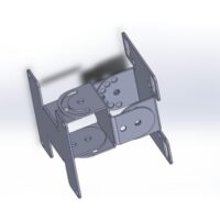 Space Age (DA-002) Sst Swiv Mnt Arm&Plt D381/383 Detectors Inc#: Da-002