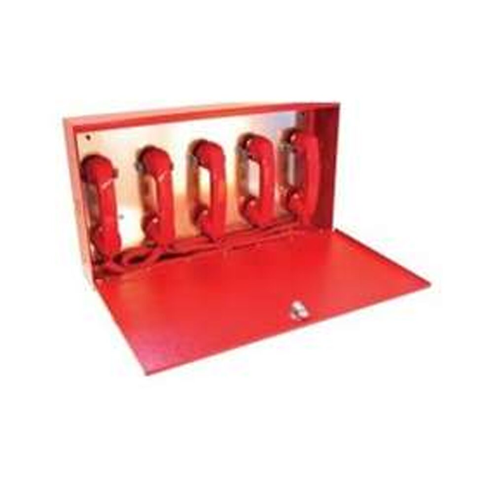 Space Age FC00566, Space Age (FC00566) Etc Dba 5-Phone Cab Storage Red/Wht Letter 23 1/2 X 13 Fci