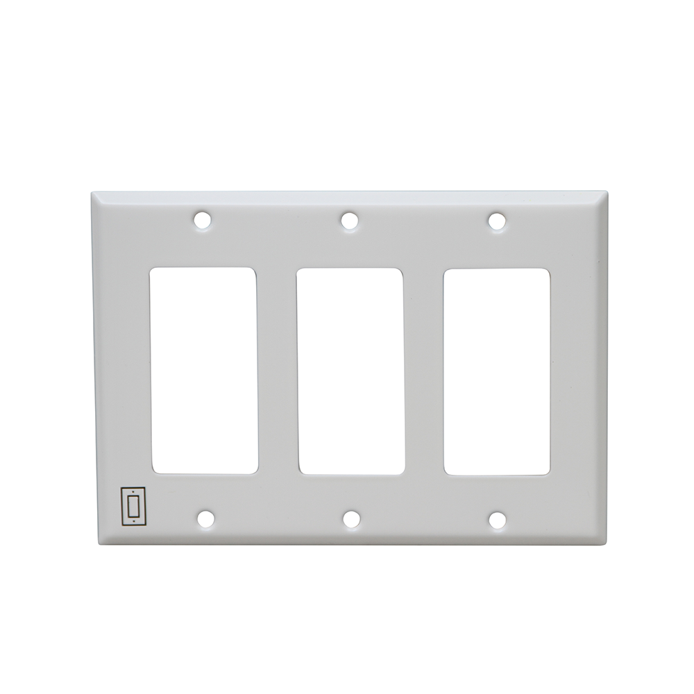 Space Age IGP3W, Space Age (IGP3W) Igp Plate 3 Gang White