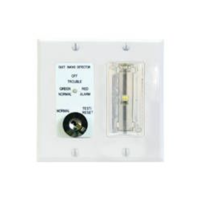 Space Age (SSU-MSR100RAVWC) Msr Remote Acc Cntrlr-Horn-Led White Double Gang Clear Lens