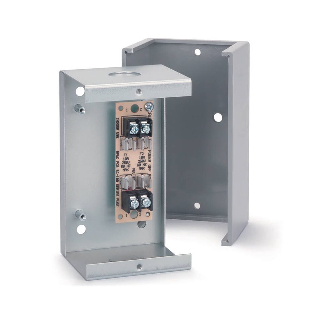 Space Age SSU-SC-112/T, Space Age (SSU-SC-112/T) Sc Fuse Board W/Term Track 4 Fuses 0-10Amp 0-250Vac/Dc
