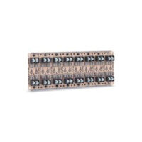 Space Age (SSU-SC-118/T) Sc Fuse Board W/Term Track 16 Fuses 0-10Amp 0-250Vac/Dc