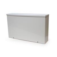 Space Age (SSU-WP-2000) Weatherproof Duct Enclosure, White, 18X11X4 N3R Crs