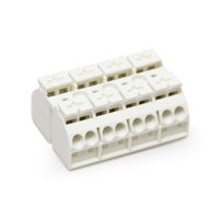 Space Age (SSU00471) Tts Toolless Terminal Strip Term Block 4 Points (White)