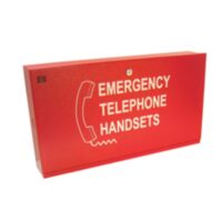 Space Age (SSU00550) Phb 1/4 Plug Handset Tip/Sleve Coil Cord Red Handset And Cord