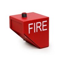 Space Age (SSU00600) Ofb Beacon Bracket 4"Sq 3R(Red Scr "Fire" Size 4.5"X5.0"4.8"D