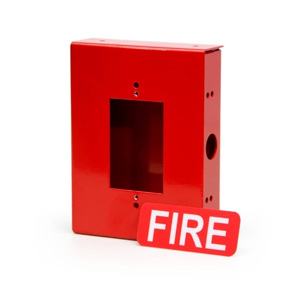 Space Age SSU03171, Space Age (SSU03171) Psb Pull Station Back Box Red