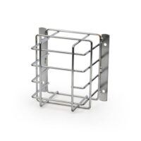 Space Age (SSU03502) Psg Guard Pull Station Chrome Dims 6.9 X 6.4 X 4.38 Deep