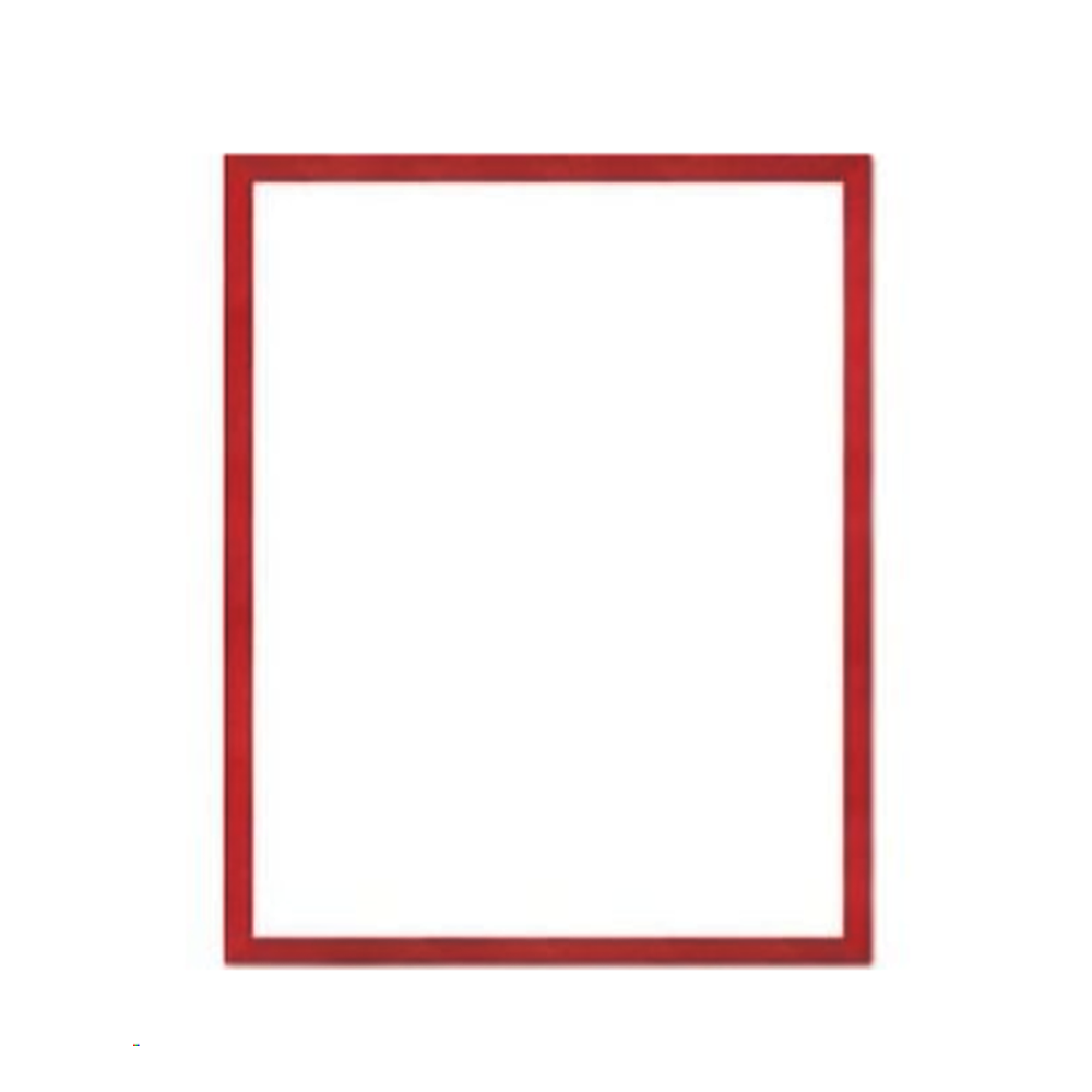 Space Age SSU52010, Space Age (SSU52010) Cgf Code/Graphic Frame Red Size 8 1/2″ X 11″ X 1/2″Deep