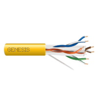 Genesis (50921102) 23/4Pr Cat 6 Plus — Category 6, Riser — Yellow