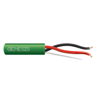 Genesis (52525505) 14/2 Stranded — Home Theater Sound, Riser, Unshielded — Green